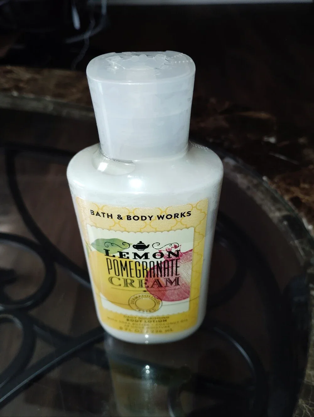 Bath & Body Works Lemon Pomegranate Cream Lotion - White, Yellow, Pink Sealed